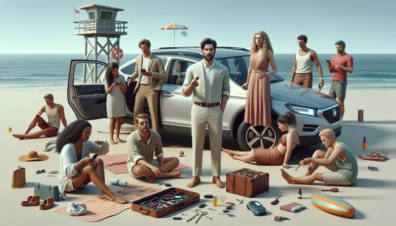What to Do If Your Car Key Breaks at the Beach